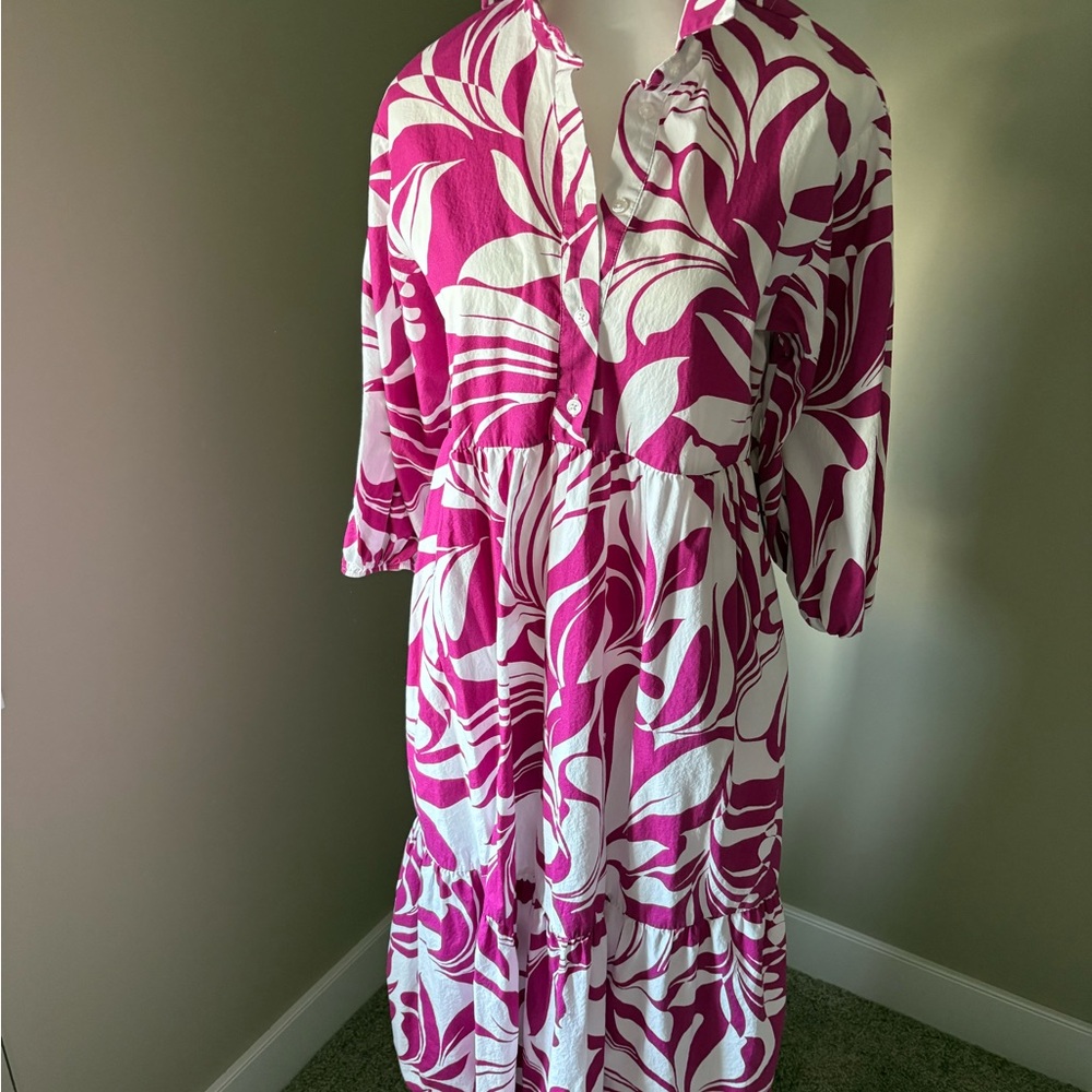 Anthropologie Bettina Tiered Dress